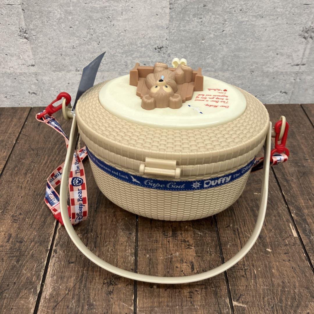 Rare Tokyo Disney Sea Popcorn Bucket Duffy  Used in Japan