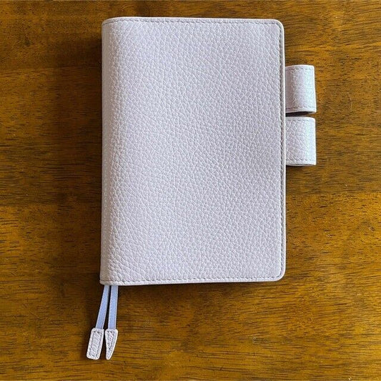 Hobonichi Techo Cover Original Size A6 Lilac Genuine Leather Used in Japan