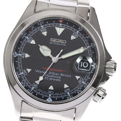 Seiko Watch Alpinist Date 4S15-6000 Automatic Men's Used in Japan