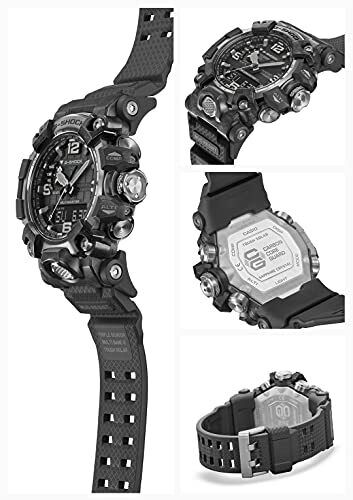 Mint Casio G-Shock Watch MUDMASTER Radio Solar GWG-2000-1A1JF Men's Black Japan