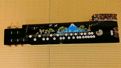 Japan peacock harp taisho koto ( goto ) musical instrument Near Mint Masao Koga