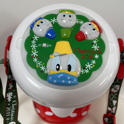 Rare Tokyo Disney Resort Popcorn Bucket Donald Duck Used in Japan