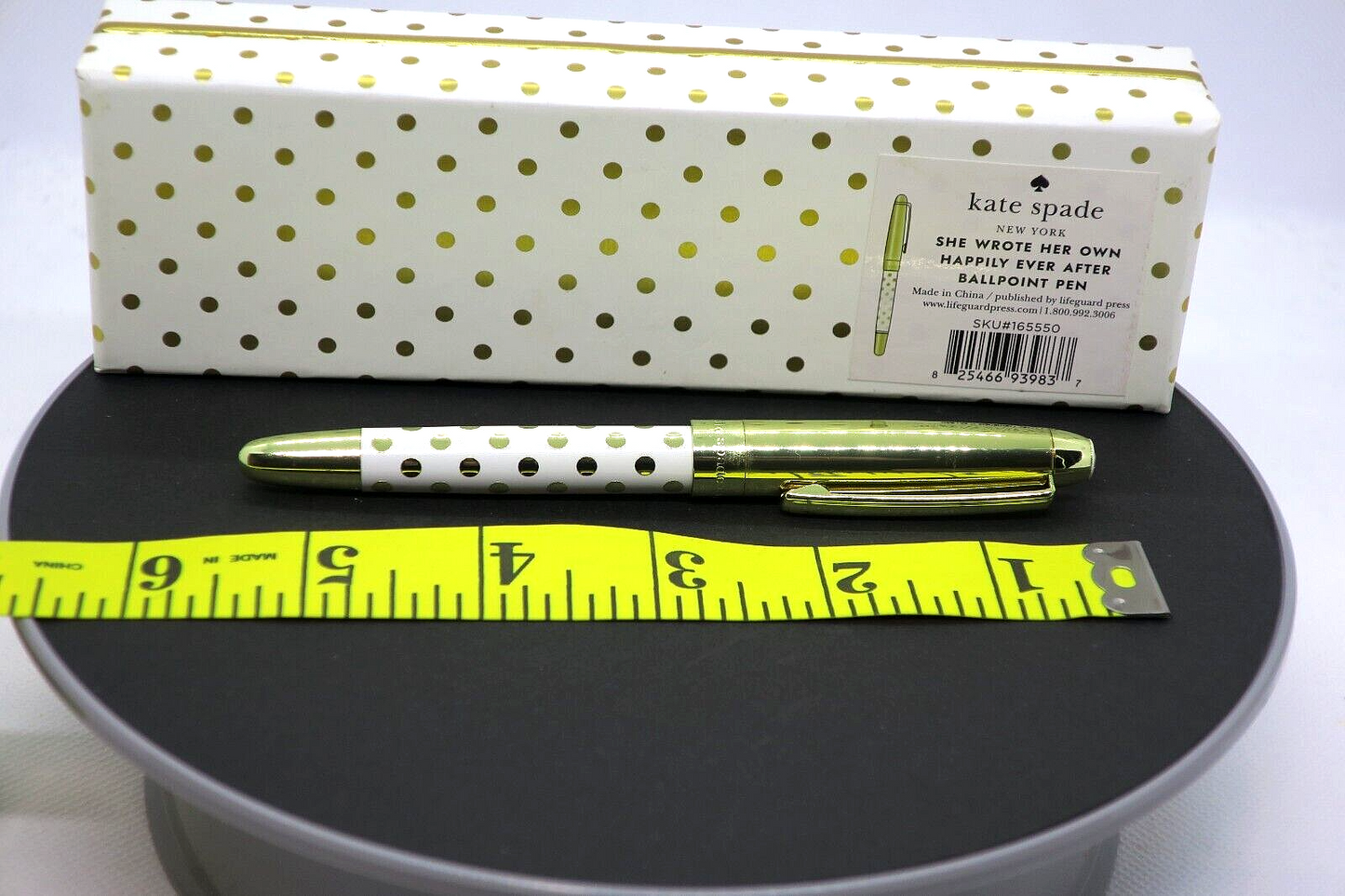 Kate Spade New York She Wrote Her Own Happily Ever After Ballpoint Pen Used