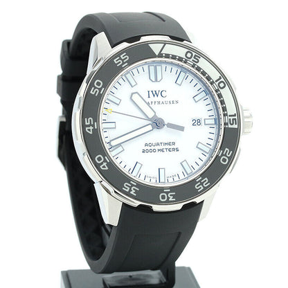 IWC Watch Aquatimer Automatic 2000 IW356806 Men's White Dial Used in Japan