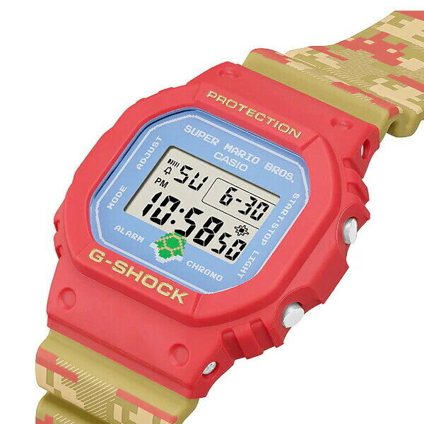 Near Mint Casio G-SHOCK × Super Mario Bros. DW-5600SMB-4JR Used in Japan