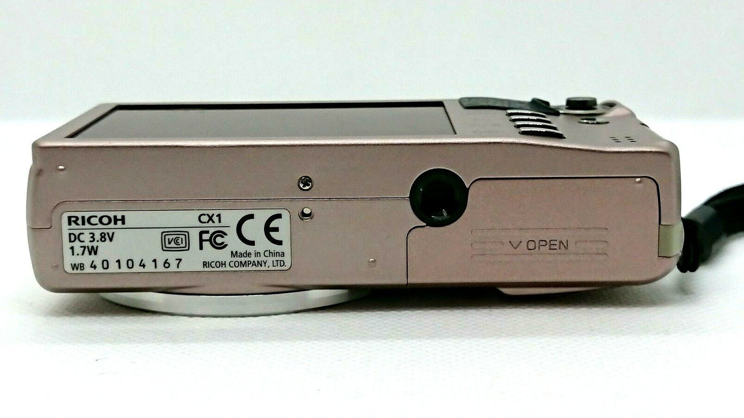 Used Ricoh CX1 (Pink) Digital Camera From Japan F/S