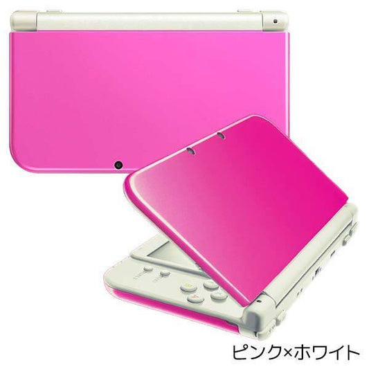 New 3 DSLL body, touch pen, USB adapter, USB cable included Pink White Used