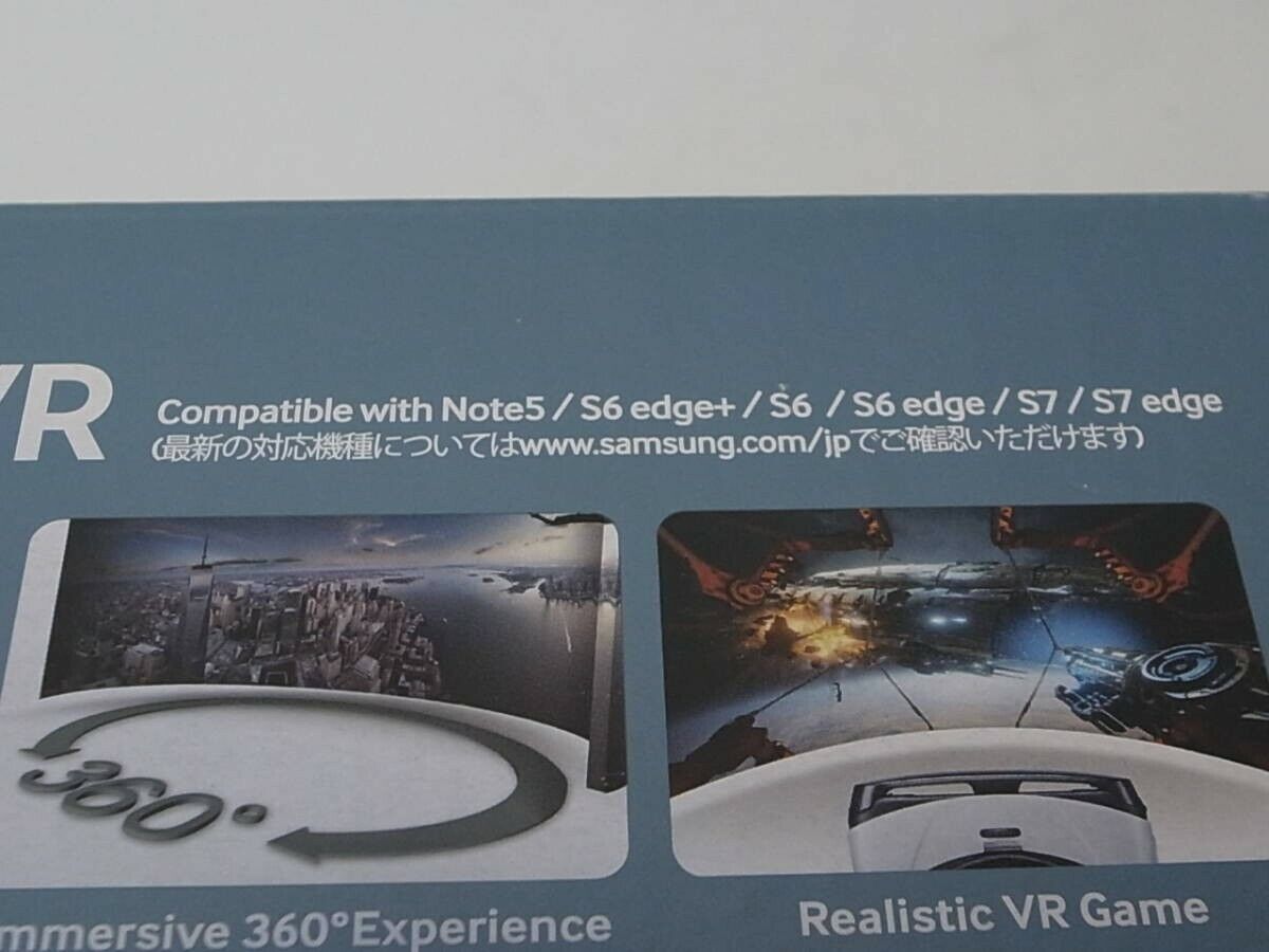 Samsung SM-R322NZWAXAR Gear VR Headset - Frost White Used in Japan