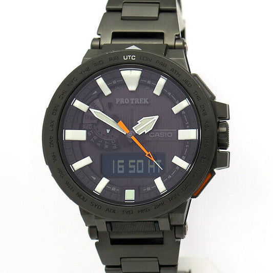 Casio Watch PRO TREK Manaslu PRX-8000YT-1JF Tough Solar Used in Japan