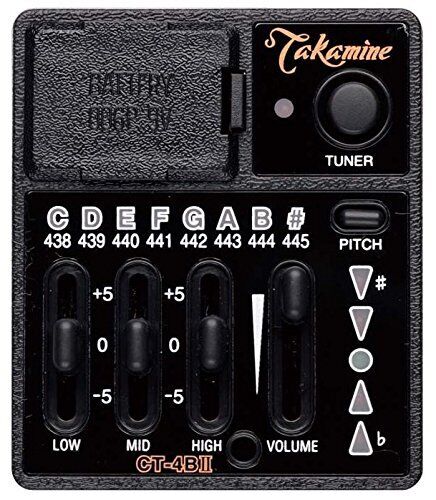 Takamine CT-4BII PTU Preamplifier Takamine Replacement Preamplifier From Japan