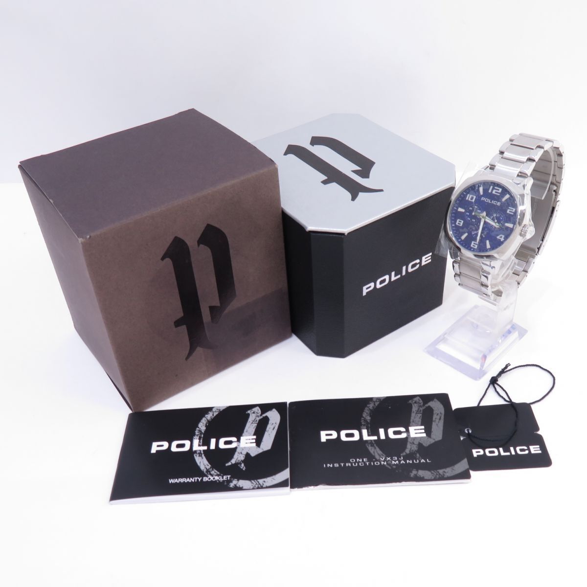 Police Watch Sanmarino Quartz 14582JS-01M Used in Japan