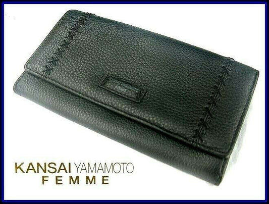 Mint KANSAI YAMAMOTO FEMME Long Wallet Unused From Japan