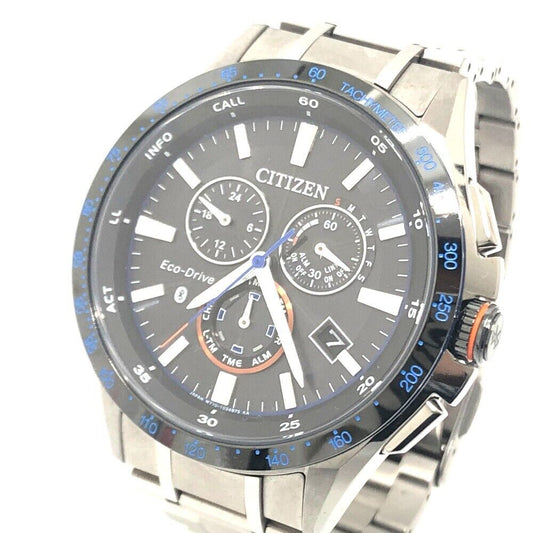 Citizen Watch W770-T023037 Eco Drive Date Chronograph Watch Titanium Men's Used