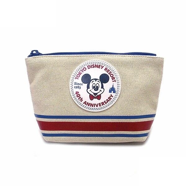 CONVERSE x Tokyo Disney Resort 40th Anniversary Pouch Small bag Mickey Japan