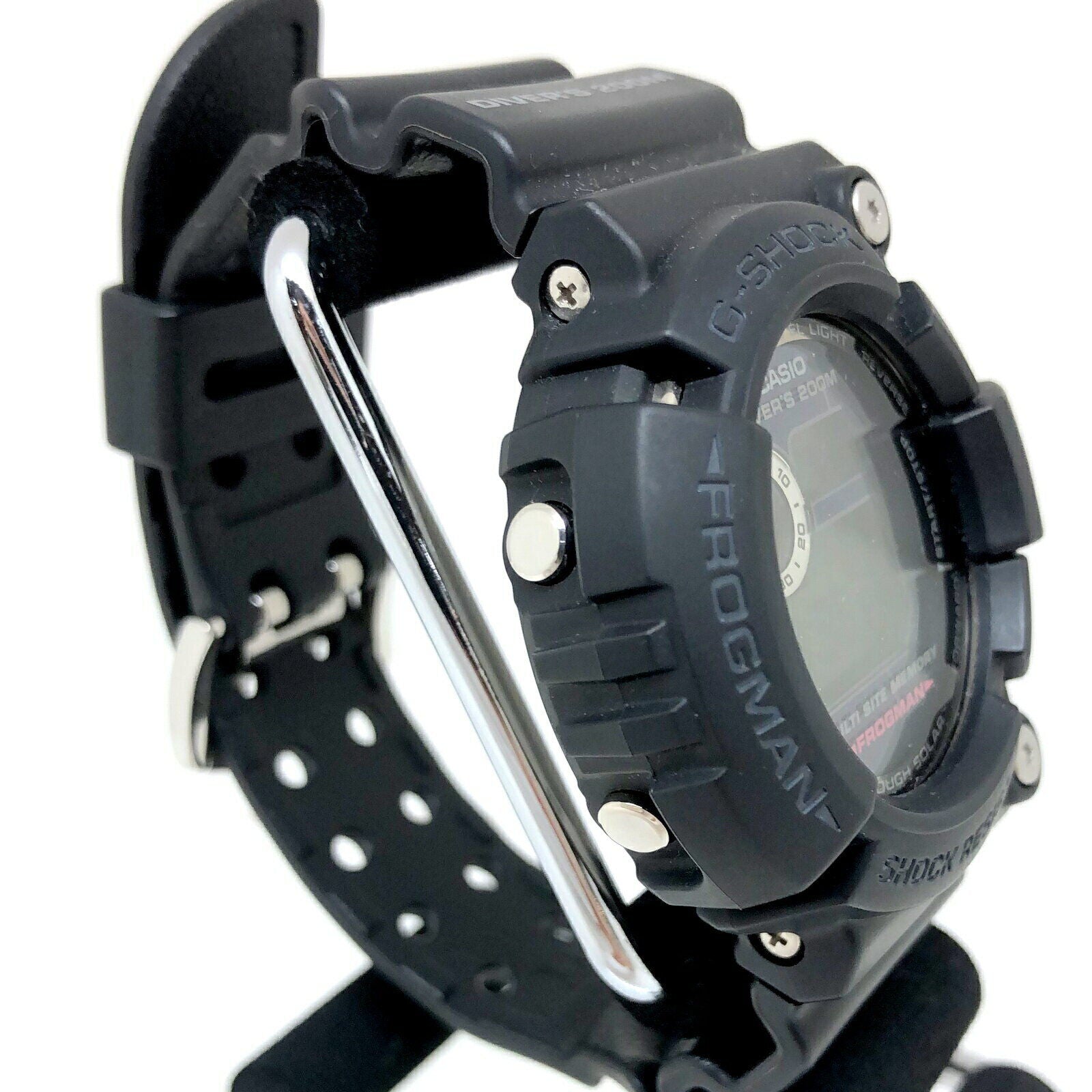 Casio Watch G-Shock Frogman Black Helios Digital GW-200BC-1 Used in Ja –  The Japan Pride