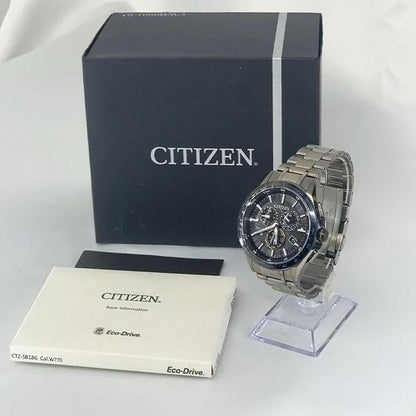 Citizen Watch Eco Drive Bluetooth Solar Men's BZ1034-52E Used in Japan