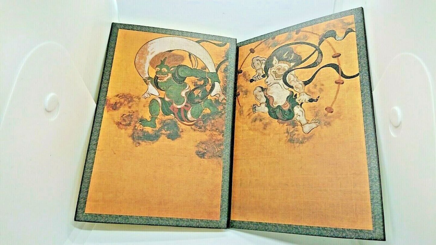 Mint JAPAN Kyoto Kenninji Temple Goshuincho (stamp Note book) Fujin Raijin F/S