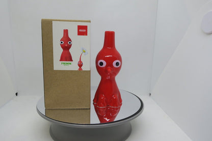 New Pikmin Single-Flower Vase RED Nintendo OSAKA From Japan