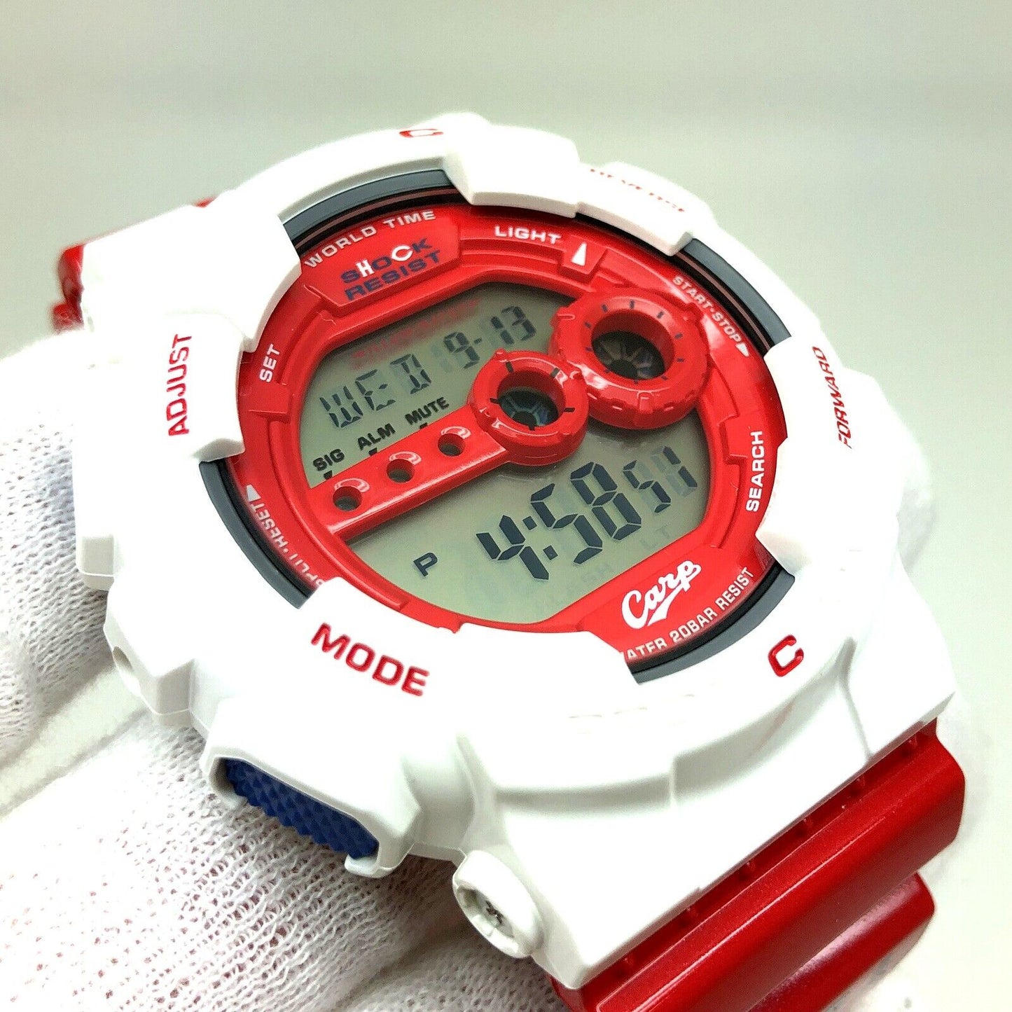 Watch G-SHOCK × Hiroshima Toyo Carp Limited GD-100CARP2015-7JR Used in Japan