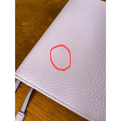 Hobonichi Techo Cover Original Size A6 Lilac Genuine Leather Used in Japan