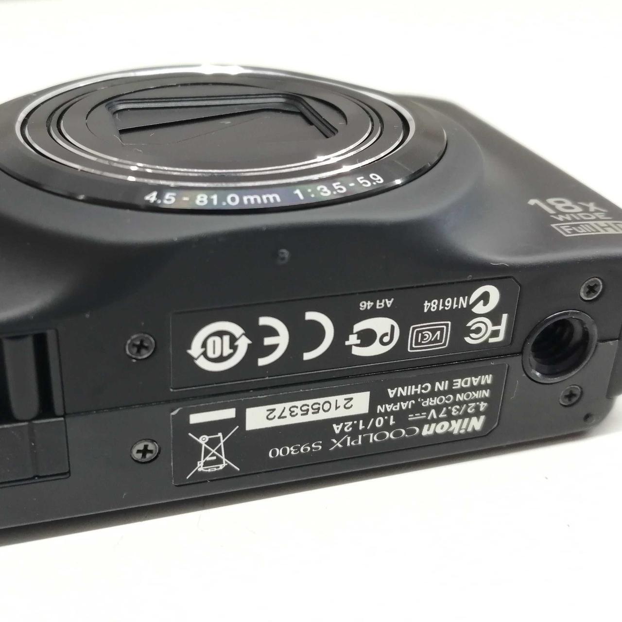 Nikon Compact Digital Camera Model number: COOLPIX S9300 Used in Japan