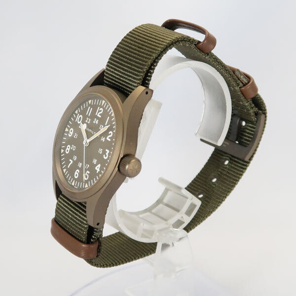 Mint Hamilton Watch khaki field mechanism men's NATO strap H69449961 From Japan