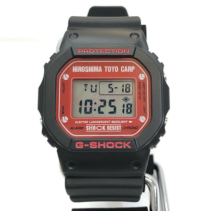 Casio Watch G-SHOCK Hiroshima Toyo Carp 2009 Limited DW-5600CARP-1JR Used