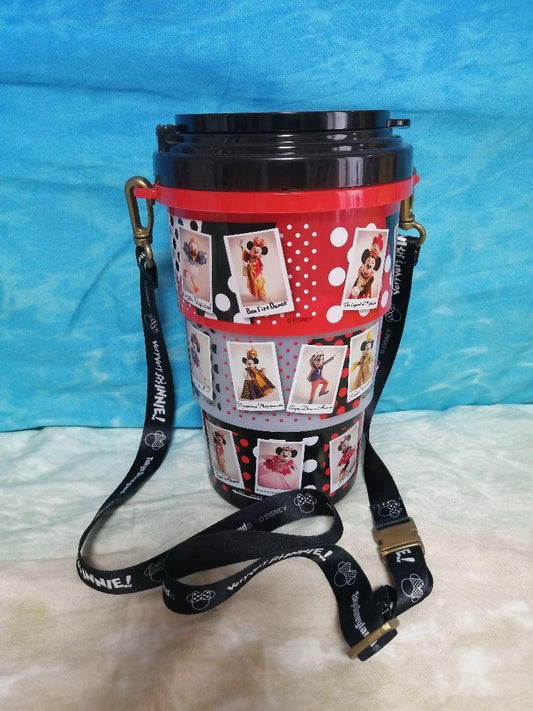 Rare Tokyo Disney Resort Popcorn Bucket Very Very Minnie! From Japan Used