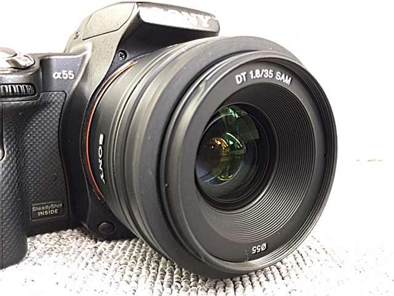 Sony Model Number：SLT-A55V/SAL35F18 Digital camera Used in Japan