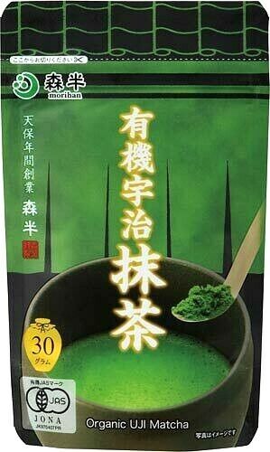 japan Morihan Organic green tea Uji Matcha 30g x 4 From Japan Free Shipping