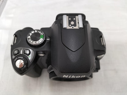 Nikon Model number: D60 Double Lens Kit Digital SLR Camera Used in Japan