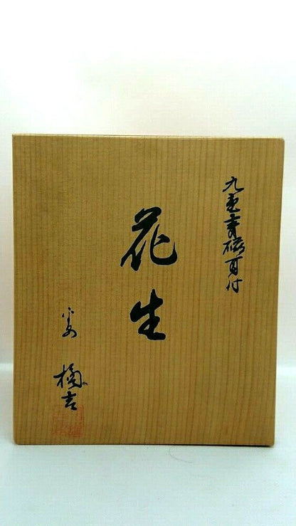 Vintage Japanese Ikebana  Flower Vase Signed BV206 w/box From Japan