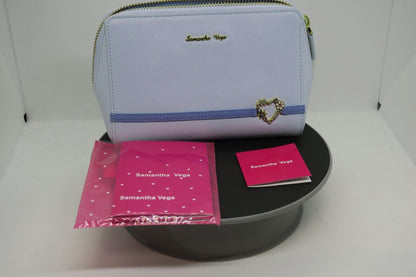 Samantha Vega Mini Pouch Light Blue Women Used in Japan