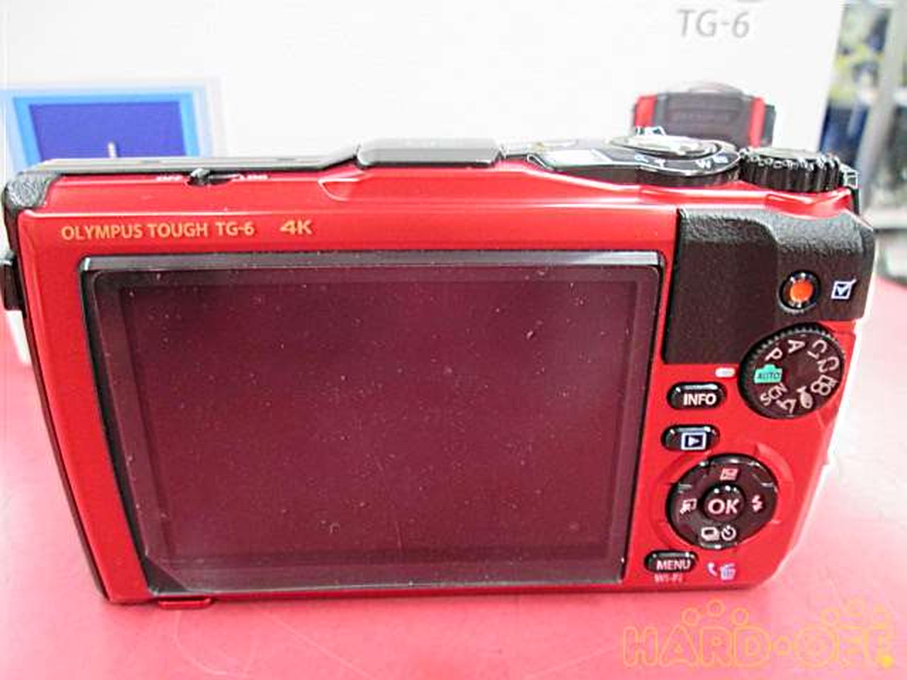 Olympus compact digital camera model number: TG-6