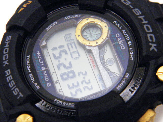 Near Mint Casio men's Watch G-Shock Frogman GWF-1000G-1JR Used in Japan