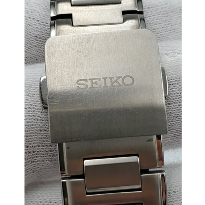 Seiko Watch Dolce Big Date Radio Wave Solar SADA005 8B43-0AG0 Used in Japan