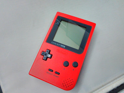 Nintendo Gameboy Pocket Red MGB-S-RA Used in Japan