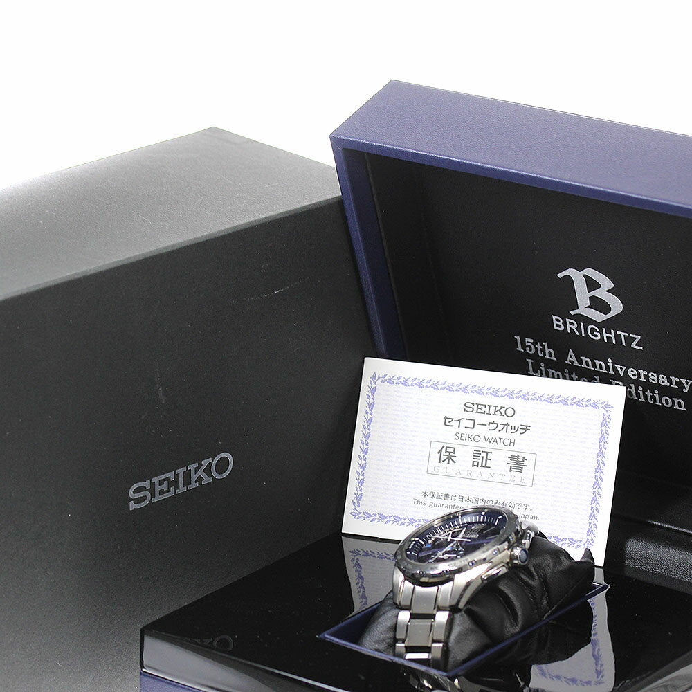 Seiko Watch Brights 15th Anniversary SAGA189/8B54-0BM0 Used in Japan