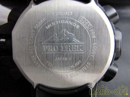 Casio Watch PROTREK PRW-6000Y Tough Solar Used in Japan