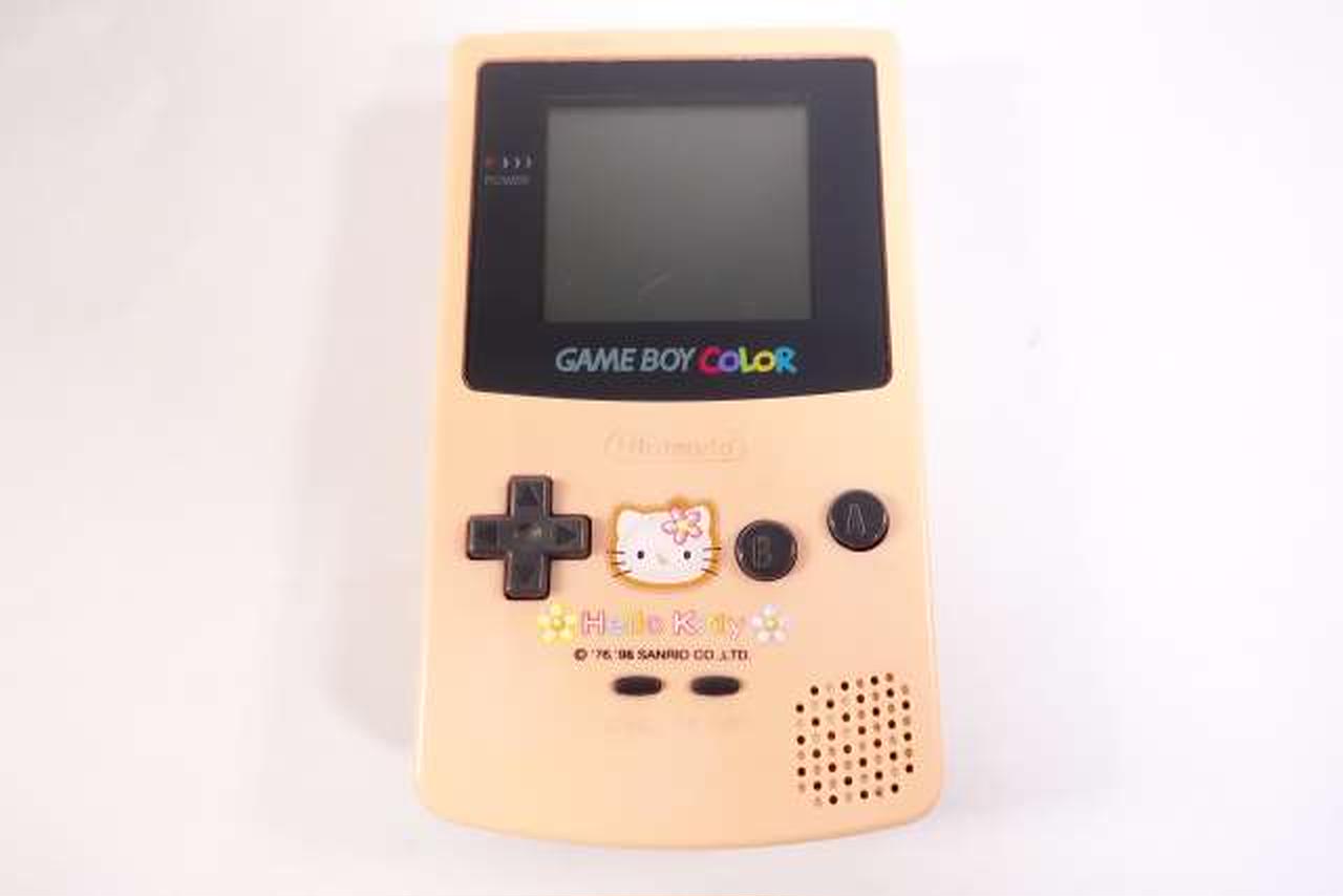 Nintendo Gameboy Color Hello Kitty Model CGB-001 Used in Japan