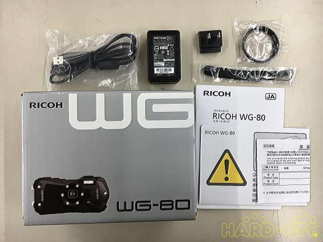 RICOH Model number: WG-80 Compact Digital Camera Used in Japan