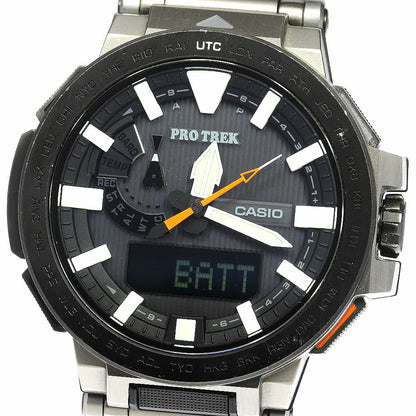 Casio Watch PRX-8000T-7AJF Protrek Manaslu Solar Radio Men's Used in Japan