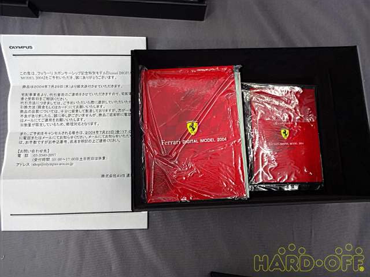 Rare Olympus Digital Camera FERRARI DIGITAL MODEL 2004 Used in Japan