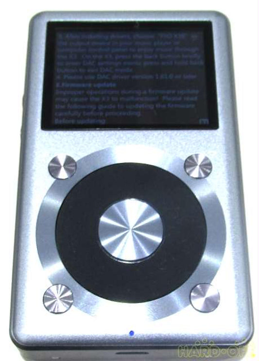 FiiO digital audio player model number: X3 FX3221 Used in Japan