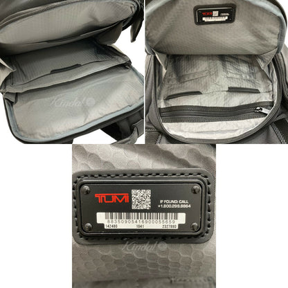 TUMI ALPHA BRAVO Search Backpack Black Used in Japan