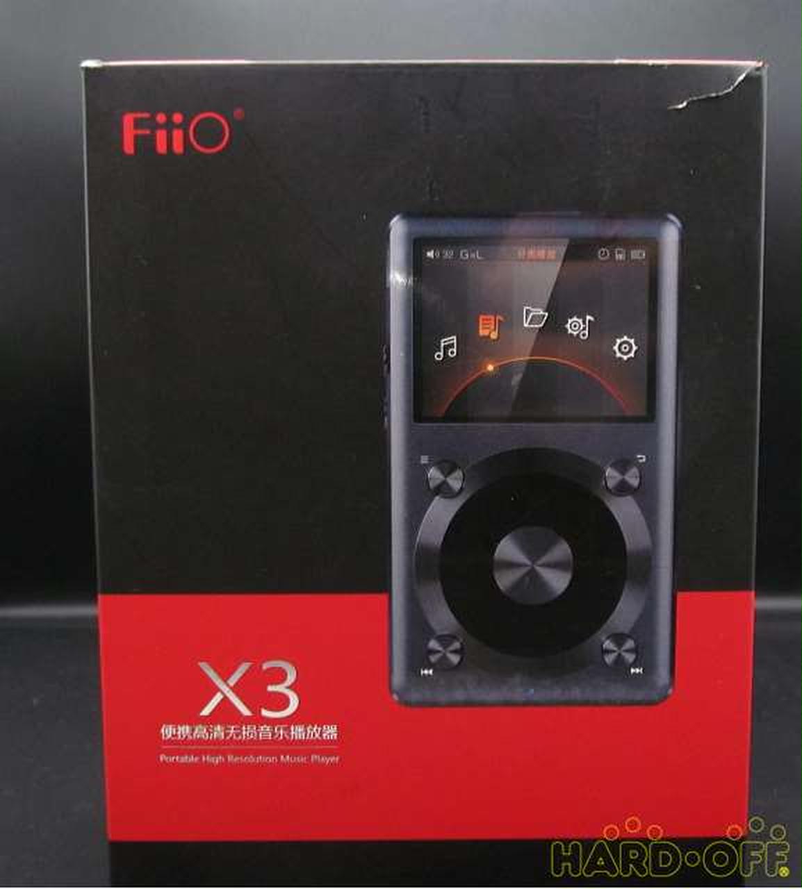FiiO digital audio player model number: X3 Used in Japan