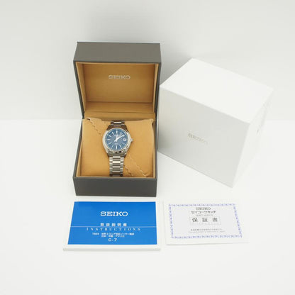 Seiko Watch Dolce Solar Radio Wave Titanium Men's SADZ187 Used in Japan