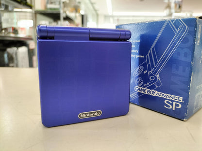 Nintendo Gameboy Advance SP Blue AGS-S-ZBA Used in Japan