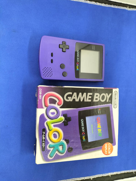 Nintendo Gameboy Color Purple CGB-S-PUA Used in Japan