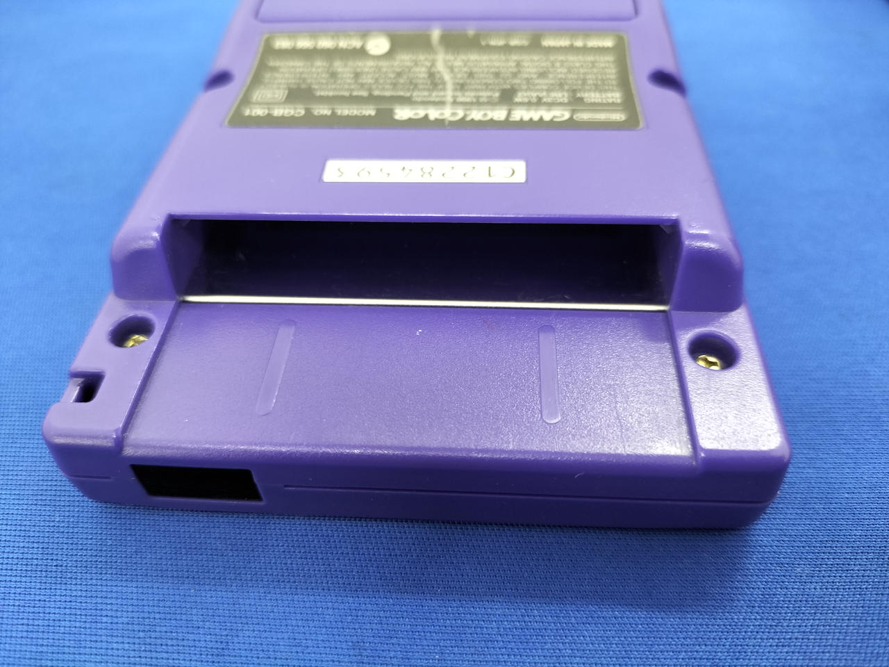 Nintendo Gameboy Color Purple CGB-S-PUA Used in Japan